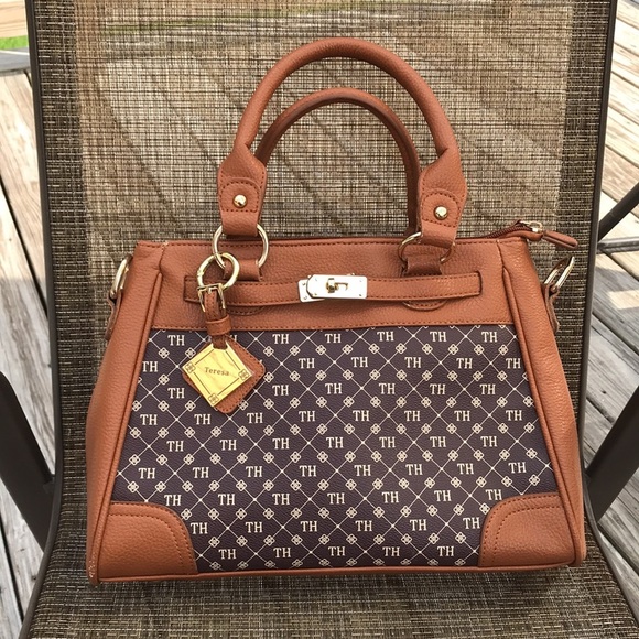 Personalized (Teresa) Danbury Mint ladies handbag - Picture 1 of 7